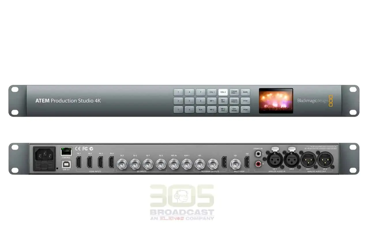 BlackMagic ATEM Production Studio 4k Dry Hire | Bigabox Productions