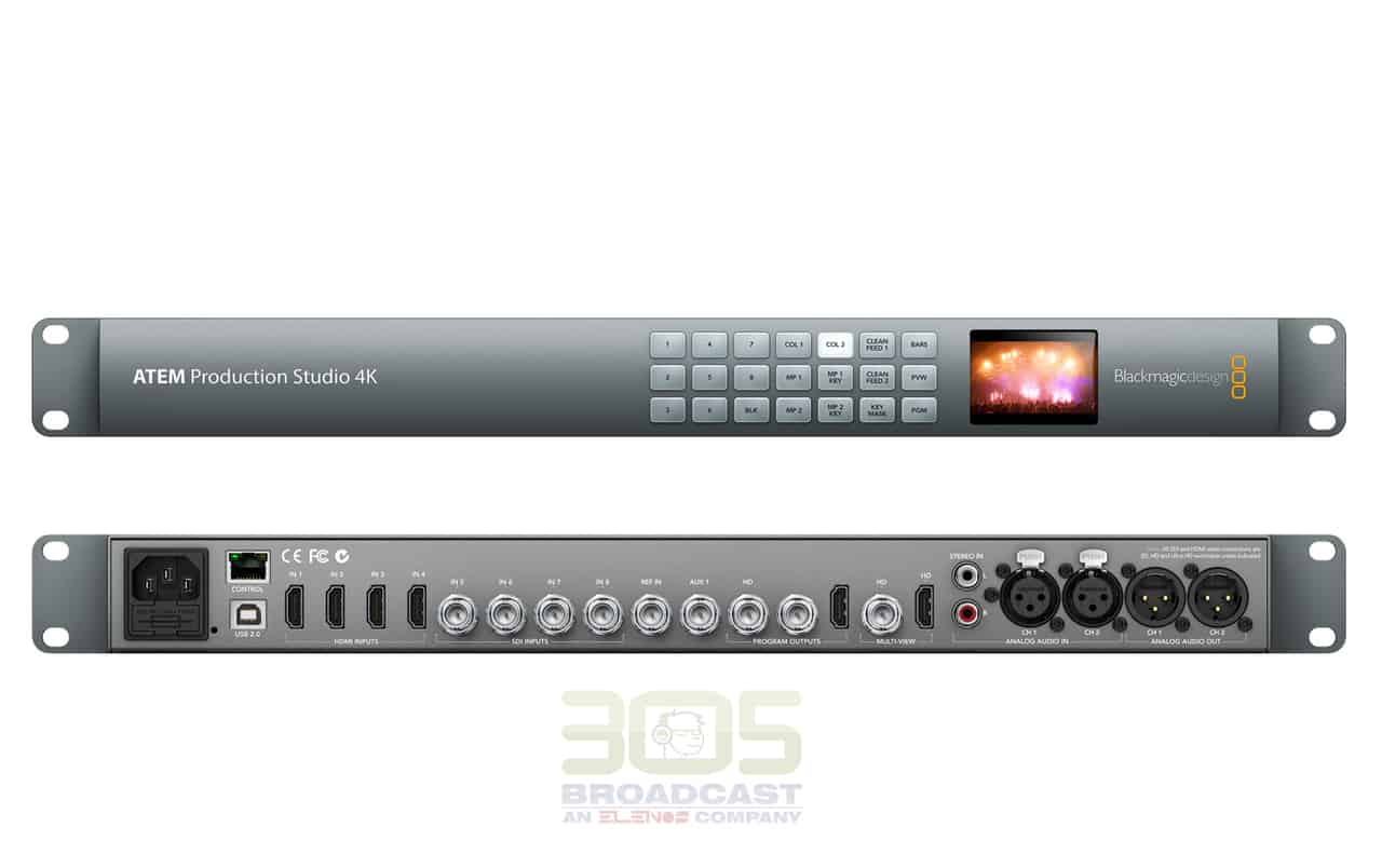 BlackMagic ATEM Production Studio 4k Dry Hire | Bigabox Productions