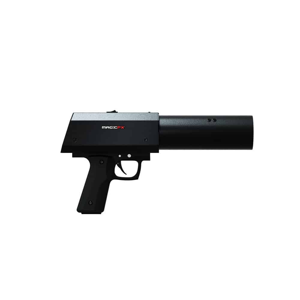 Bigabox Productions Special FX & Confetti/Streamers equipment hire: Magic FX Confetti Pistol|Bigabox Productions Special FX & Confetti/Streamers equipment hire: Magic FX Confetti Pistol|