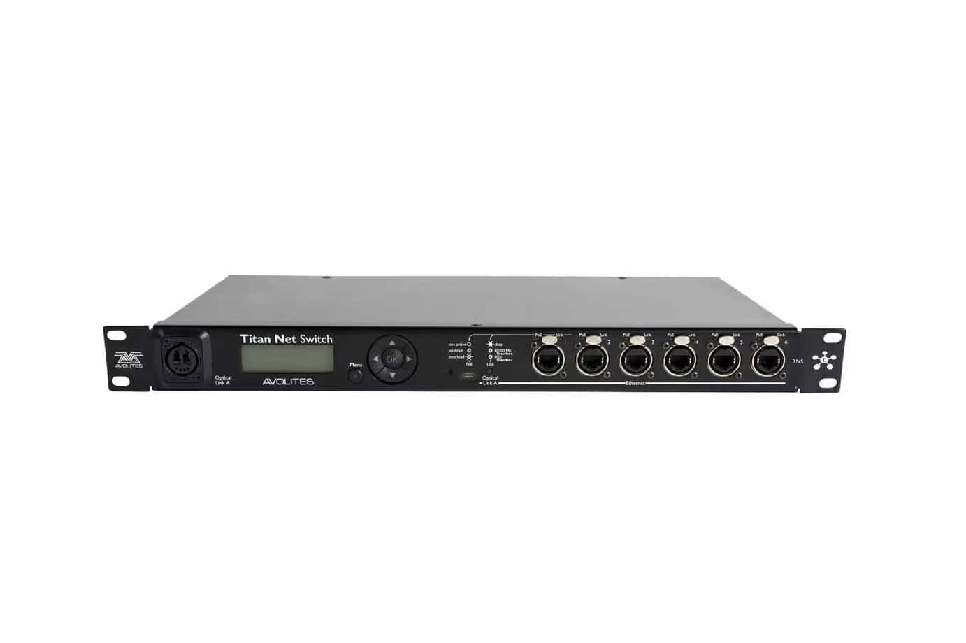 Titan Switch With Fibre Link Front | Bigabox Productions|Titan Switch With Fibre Link Front Display Light | Bigabox Productions|Avolites Titan Switch with fibre link for live event lighting with Bigabox Productions